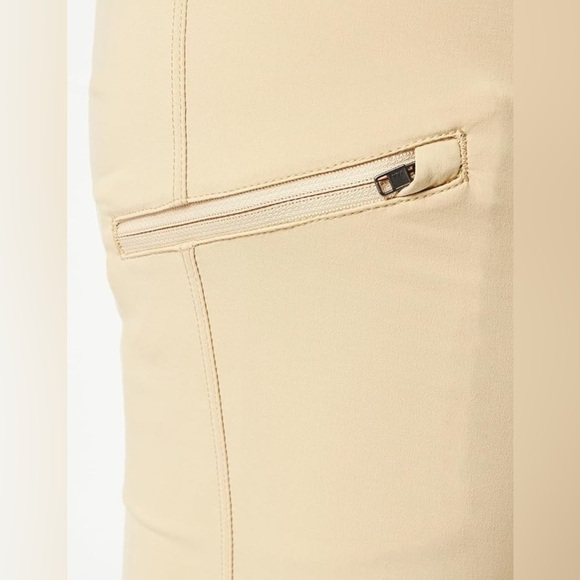 Patagonia Pants Women's Size 10 US Husk Tan Light Khaki Quandary Roll-Up Capris - Picture 4 of 15